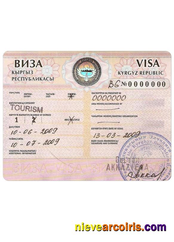 KYRGYZ visa